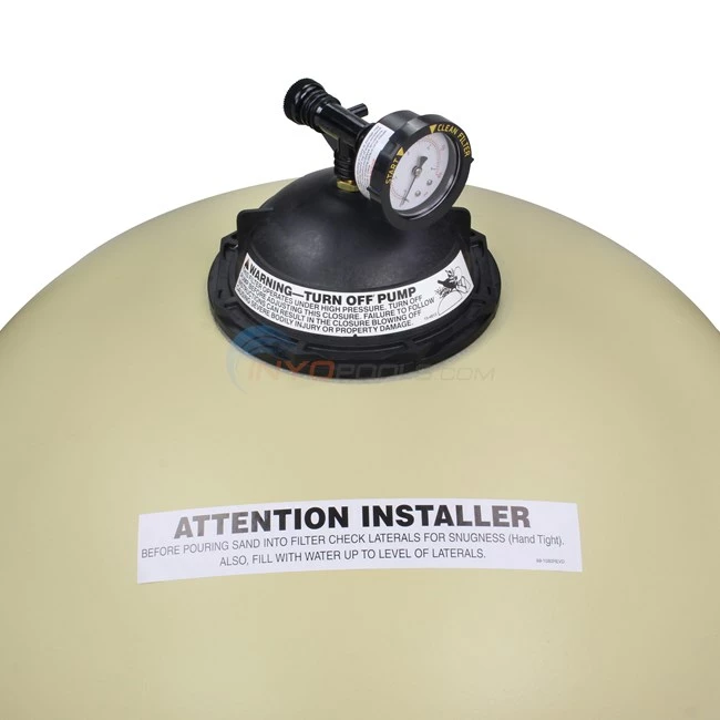 Pentair Triton II TR60 Side Mount 24" Pool Sand Filter - EC-140264 - Image 3