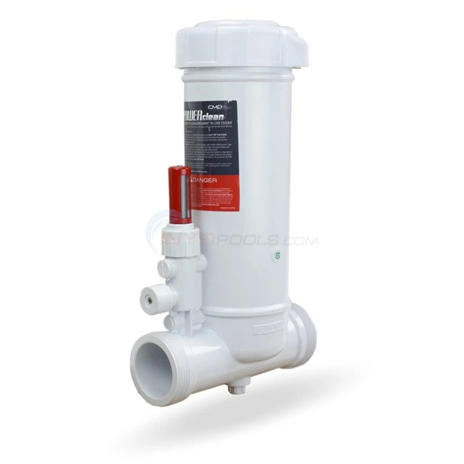 CMP POWERclean Ultra In-Line Chlorinator, 5Lbs. Capacity, Clear Lid - 25280-100-000