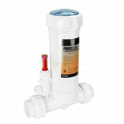 CMP Powerclean Ultra In-Line Chlorinator, 5Lbs Capacity, Clear Plastic Lid - 25280-109-000