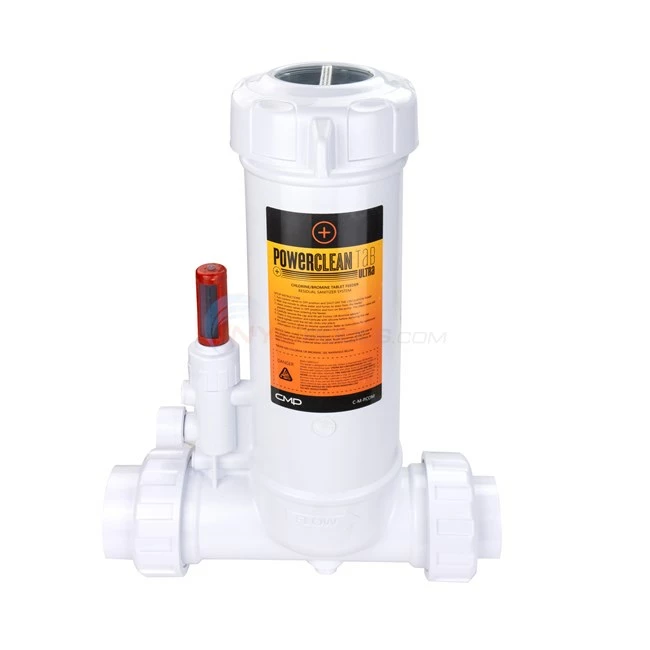 CMP Powerclean Ultra VS In-Line Chlorinator, Tablet Feeder, Clear Glass Lid - 25280-150-000 - Image 3