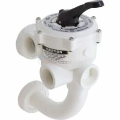 Pentair Threaded Multiport Valve Compatible With Certain Sand And D.E Filters, 1-1/2" - 261173