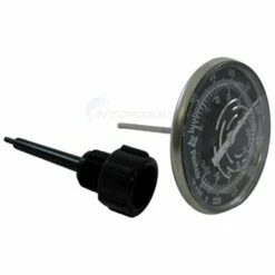 Inline Nylon Wall Thermometer 30-130 Deg, 1/2" MPT - SL1DW