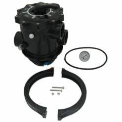 Multiport Valve, Waterway Top Mount, 2" Fpt, W/Unions WVS004