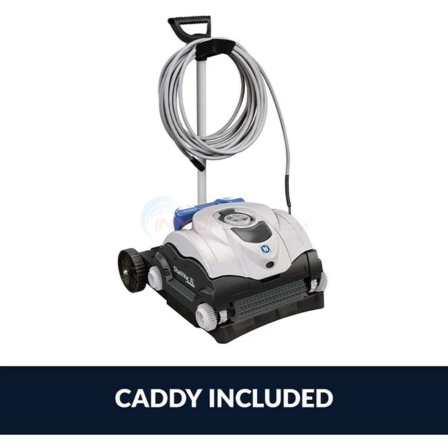 SharkVac XL Robotic Pool Cleaner, 60' Cord, 110v/24VDC, Includes Caddy - W3RC9742WCCUBY - Image 4