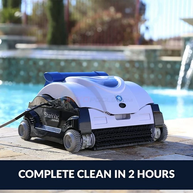 SharkVac XL Robotic Pool Cleaner, 60' Cord, 110v/24VDC, Includes Caddy - W3RC9742WCCUBY - Image 5