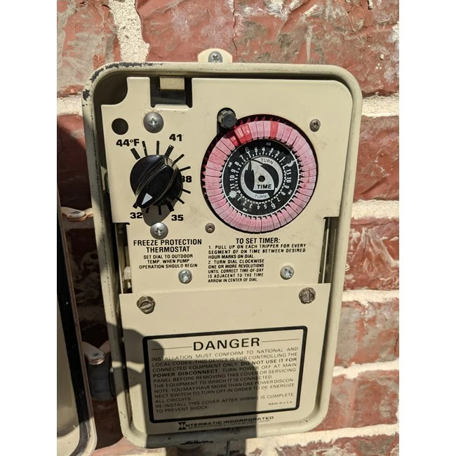 Intermatic Freeze Protect Mechanism With Thermostat And Timer 240V - PF1102MT - Image 4