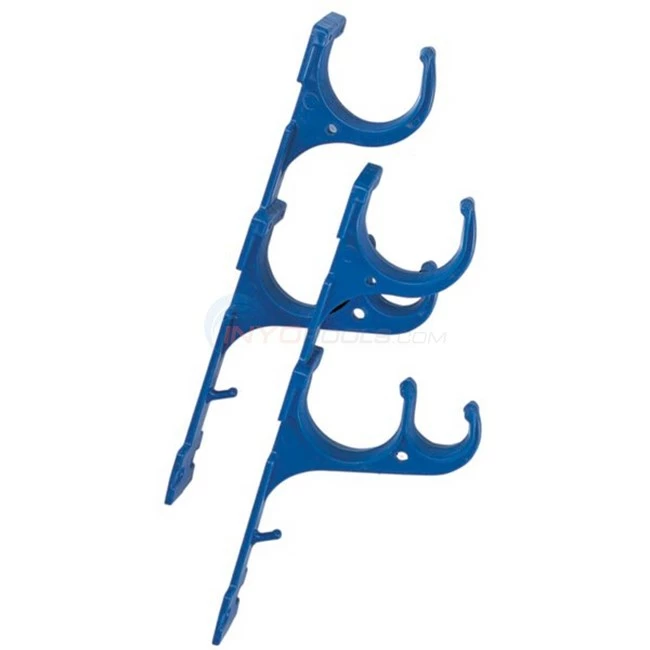 Ocean Blue Plastic Pool Pole Hangers, Fence Or Wall - 101005