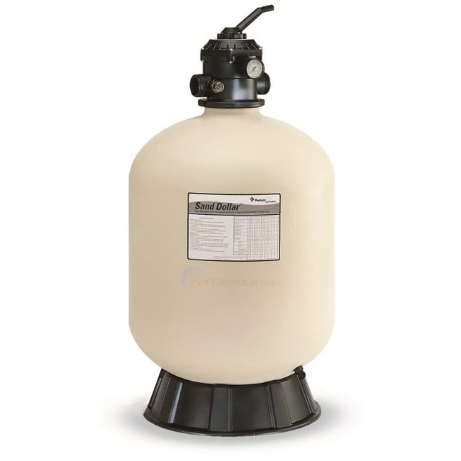 Pentair Sand Dollar SD60 22" Pool Sand Filter, Top Mount 1.5" Valve - EC-145322