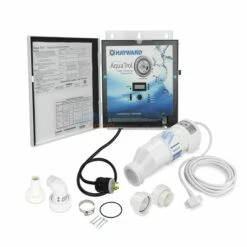 Hayward AquaTrol Above Ground Pool Salt System, Return Jet Fittings, Twist Lock Plug, Control Panel & TurboCell - Model W3AQ-TROL-RJ-TL