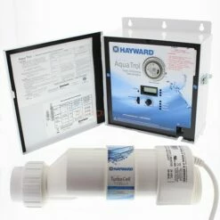 Hayward AquaTrol Above Ground Pool Salt System, Return Jet Fittings, 3 Prong Plug, Control Panel & TurboCell - Model W3AQ-TROL-RJ
