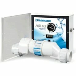 Hayward AquaTrol Above Ground Pool Salt System, Hose & Pipe Fittinng, Twist Lock Plug, Control Panel & TurboCell - Model W3AQ-TROL-HP-TL