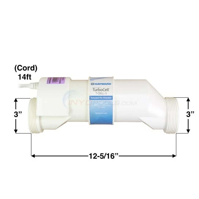 Hayward AquaRite Replacement T-CELL-3, 15,000 Gal Pool, TurboCell, Model W3T-CELL-3 - Image 3