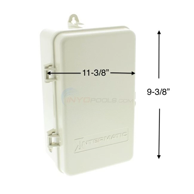 Intermatic T104P3 24 Hour Time Switch, 220V, Plastic Enclosure - Image 6