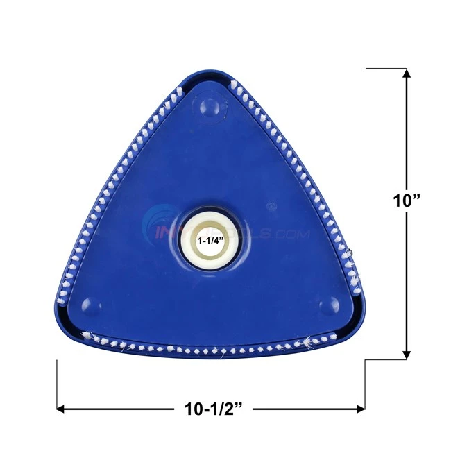 Pureline Triangular Pool Vacuum Head, 10.5" Wide - PL0040 - Image 5