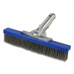 Pureline 10" Pool Algae Brush With Aluminum Handle - PL0071