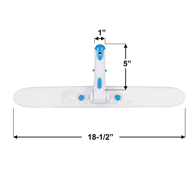 Pureline 18" Deluxe Pool Brush With Easy Button - PL0077 - Image 6