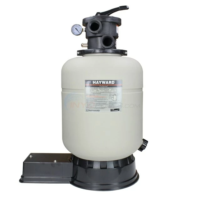 Hayward Pro Series Pool Sand Filter, 16" Tank, Top Mount 1.5" Valve - W3S166T
