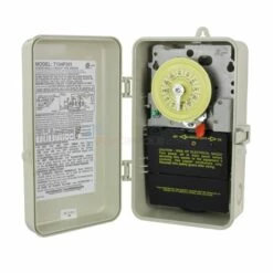 Intermatic Time Clock In Plastic Enclosure With Heater Protection 220V - T104P201