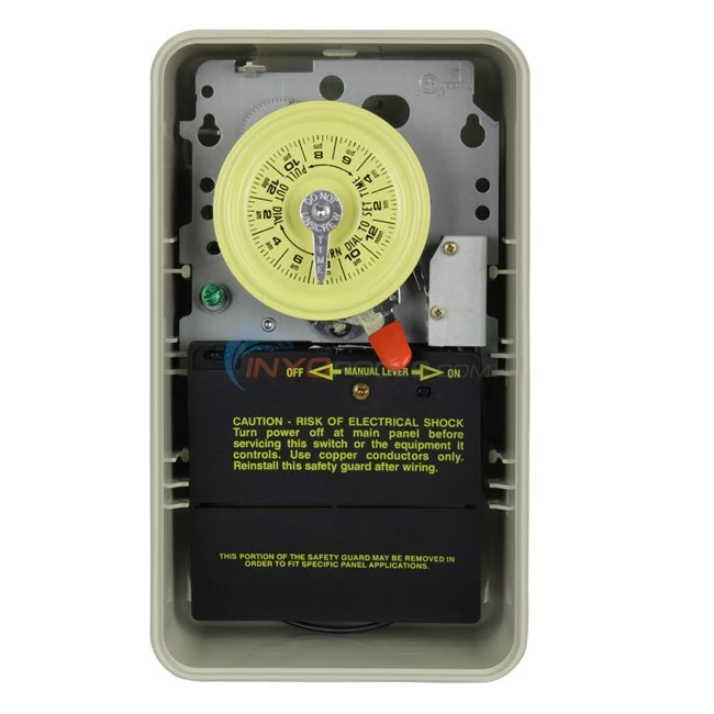 Intermatic Time Clock In Plastic Enclosure With Heater Protection 220V - T104P201 - Image 2