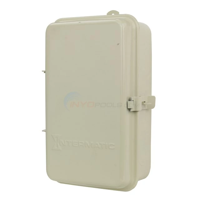 Intermatic T104R3 Time Switch, 24 Hour, 220V, Metal Enclosure, Beige - Image 3