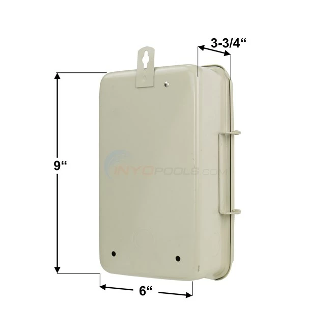 Intermatic T104R3 Time Switch, 24 Hour, 220V, Metal Enclosure, Beige - Image 5